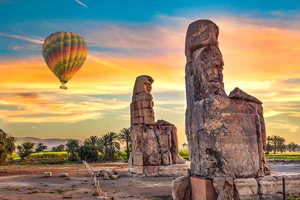 Luxor Hot Air Balloon two days trip from Hurghada