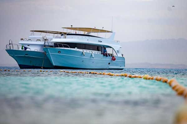 Unforgettable boat trip to Orange Bay, Egypt