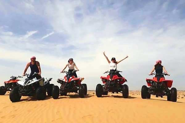 Mega Quad Bike Safari with Camel ride, Dinner and Folklore in hurghada